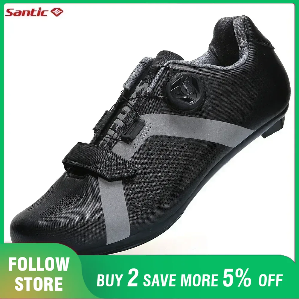 Cycling Commuter Shoes - Santic Cycling Lock Shoes Fits SPD-SL