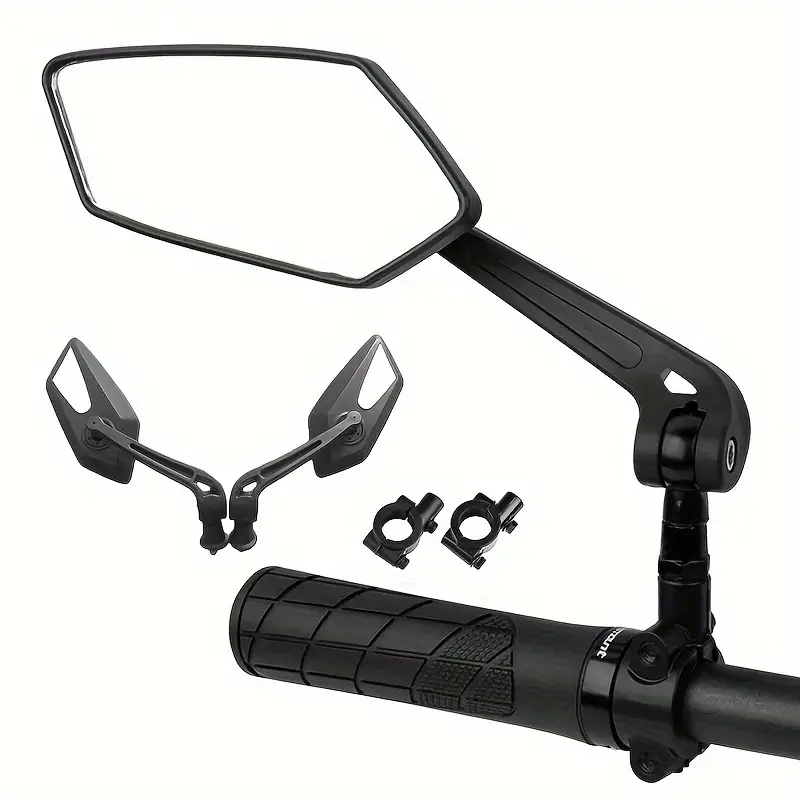 Mirror Handlebar Convex - 2pcs Motorcycle Handlebar Mirror Rearview Motorbike