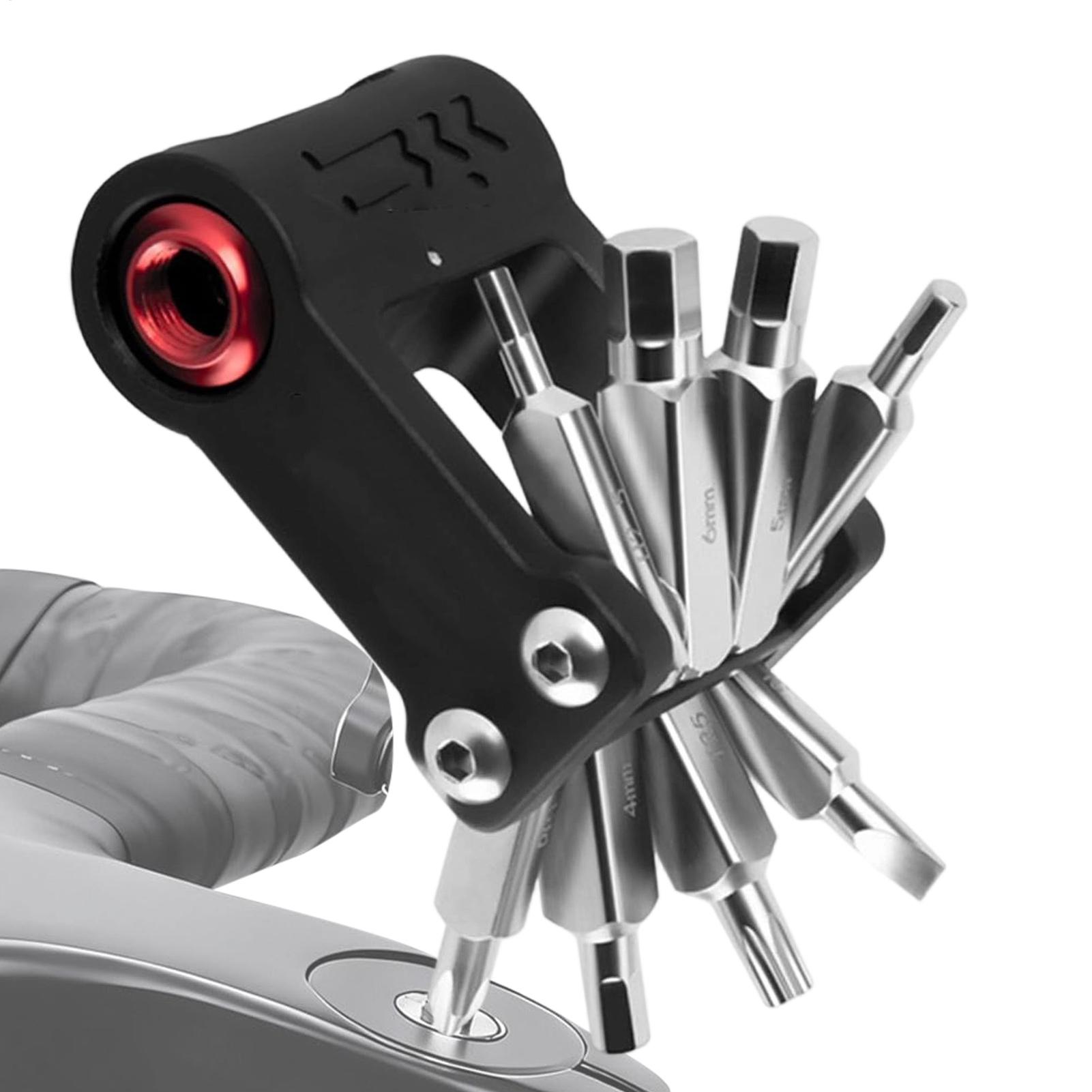 Commuting On Mountain Bike - Essential All-in-One Bike Multi Tool Compact