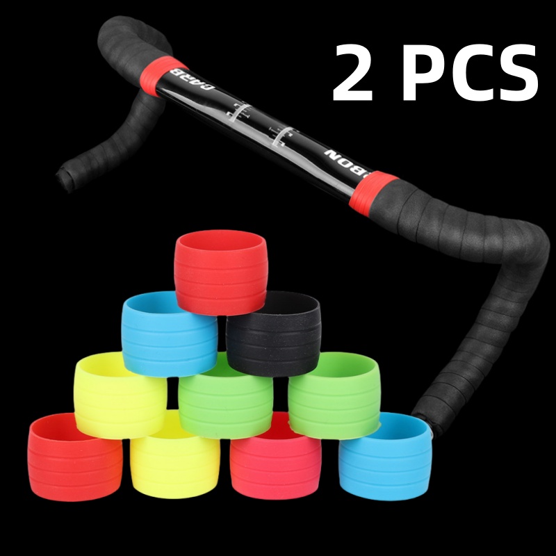 Cycling Loop - 2pcs Silicone Anti-skip Bicycle Handlebar Tape
