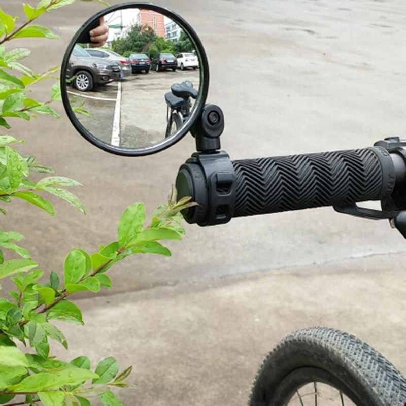 Mirror Handlebar Convex - Bicycle Rearview Handlebar Mirrors Cycling Rear