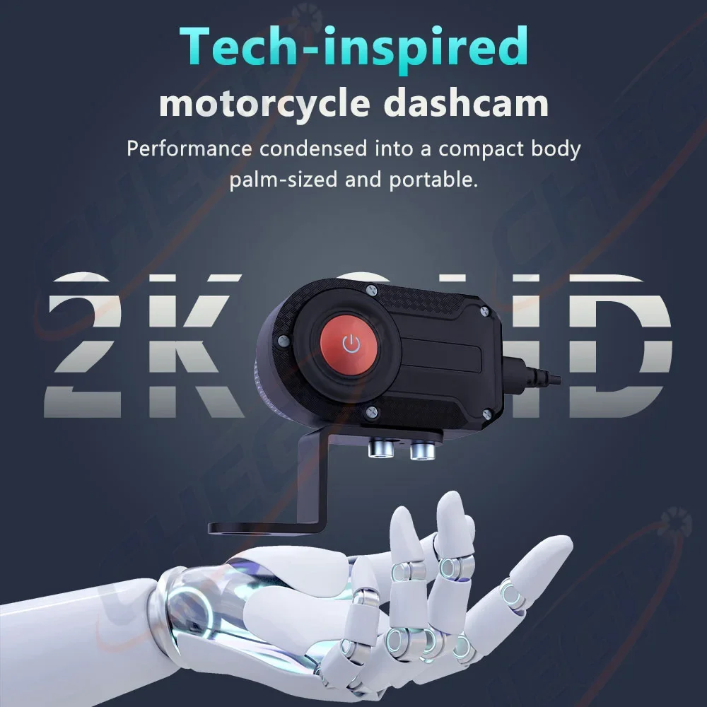 Motorcycle DVR 2K HD WiFi With - огляд і ціна Cycling Loop