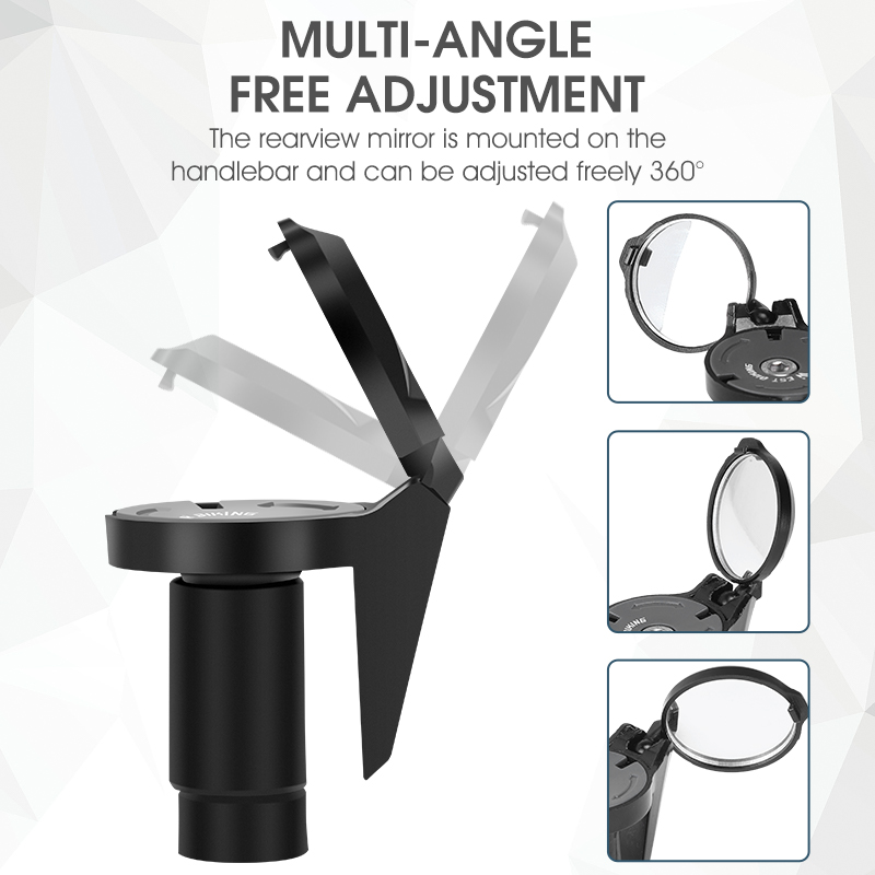WEST BIKING HD Bike Rearview M - огляд і ціна Mirror Handlebar Convex