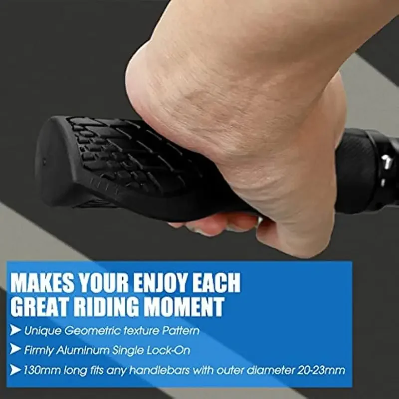 Alloy Rubber Bike Grips Single - огляд і ціна Commuting On Mountain Bike
