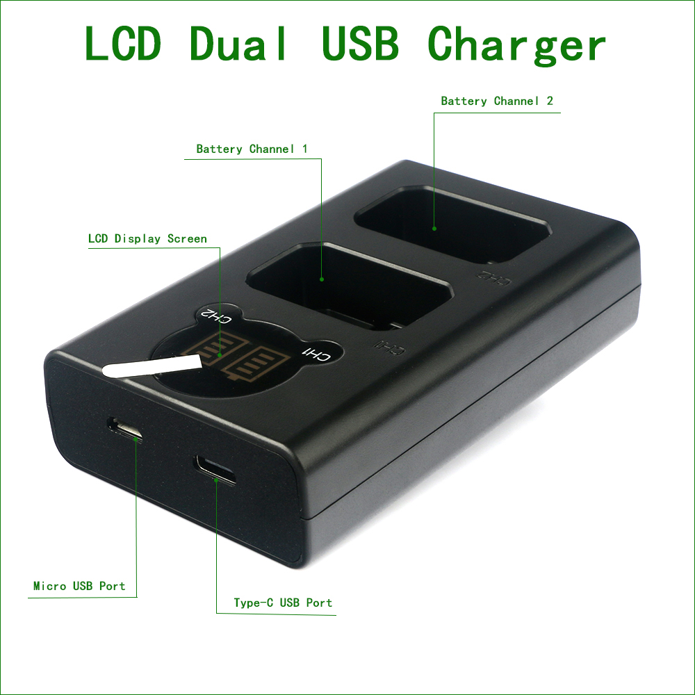 BP-51 BP51 Dual USB Battery Ch - огляд і ціна Usb Charger Dynamo