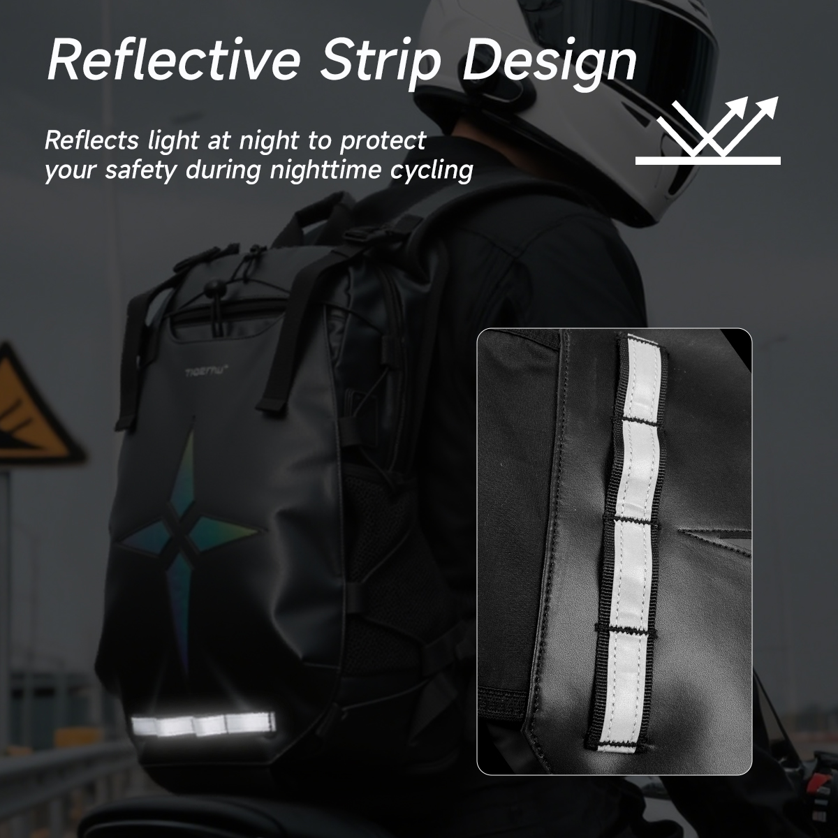 Tigernu Backpack For Cycling B - огляд і ціна Cycling Commuter Backpack Waterproof