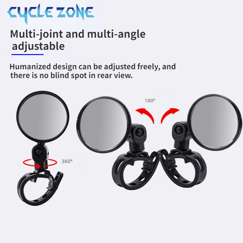 2PCS Bicycle Rearview Mirror 3 - огляд і ціна Cycling Zones