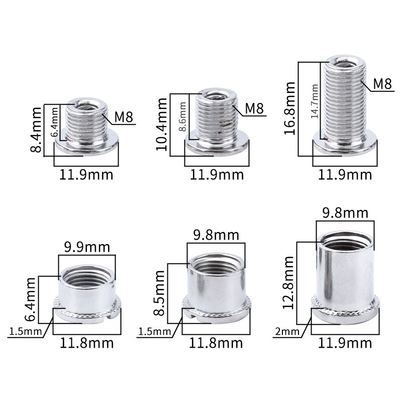 5 Pair Chainring Bolts for Bik - огляд і ціна Cycling Loop
