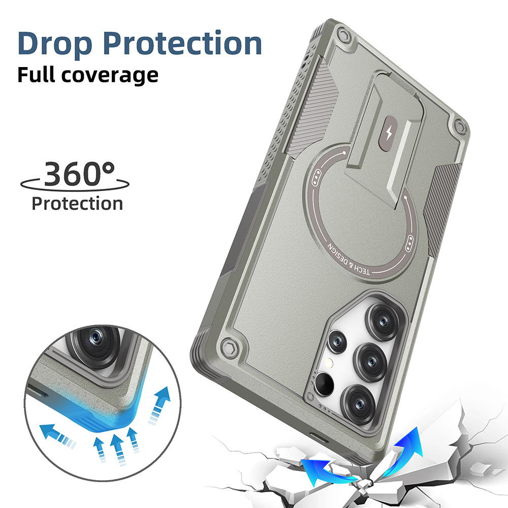 Magnetic Case For Samsung S26  - огляд і ціна Kickstand Adjustable