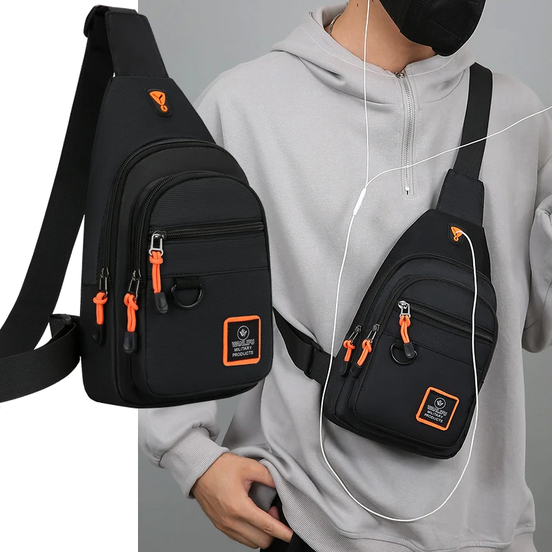 NEW Men's Chest Bag Men's Leis - огляд і ціна Cycling Commute Backpack