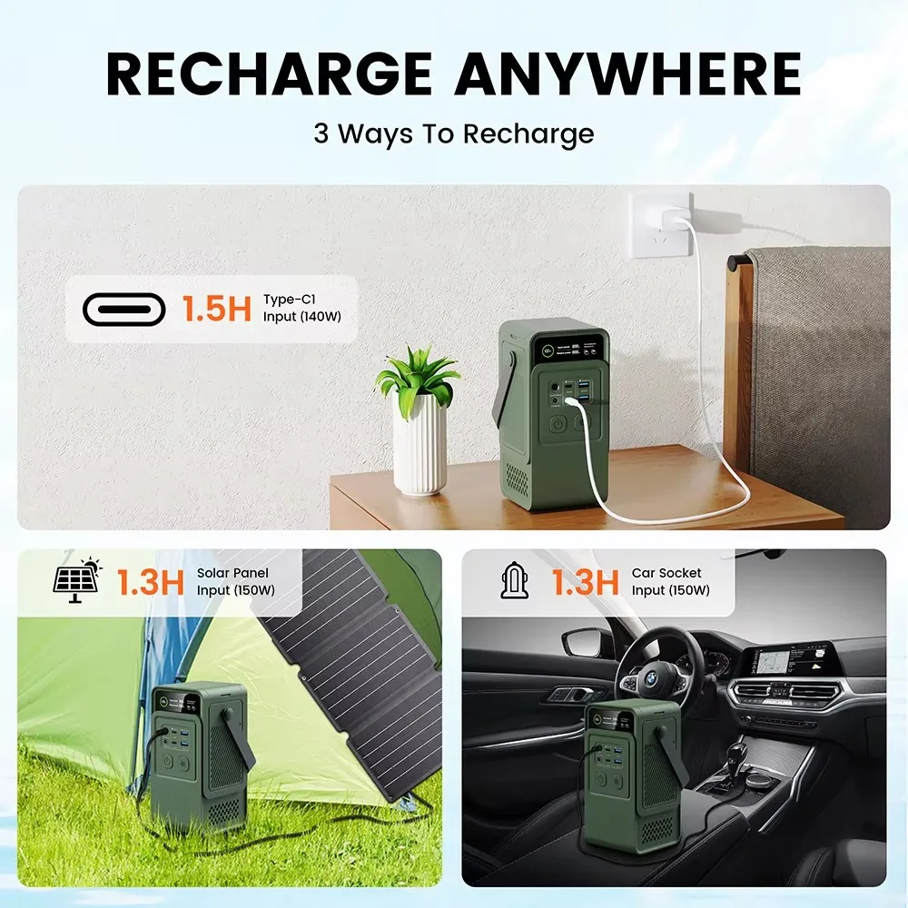 60000mAh 200W 192Wh Camping Po - огляд і ціна Usb Charger Dynamo