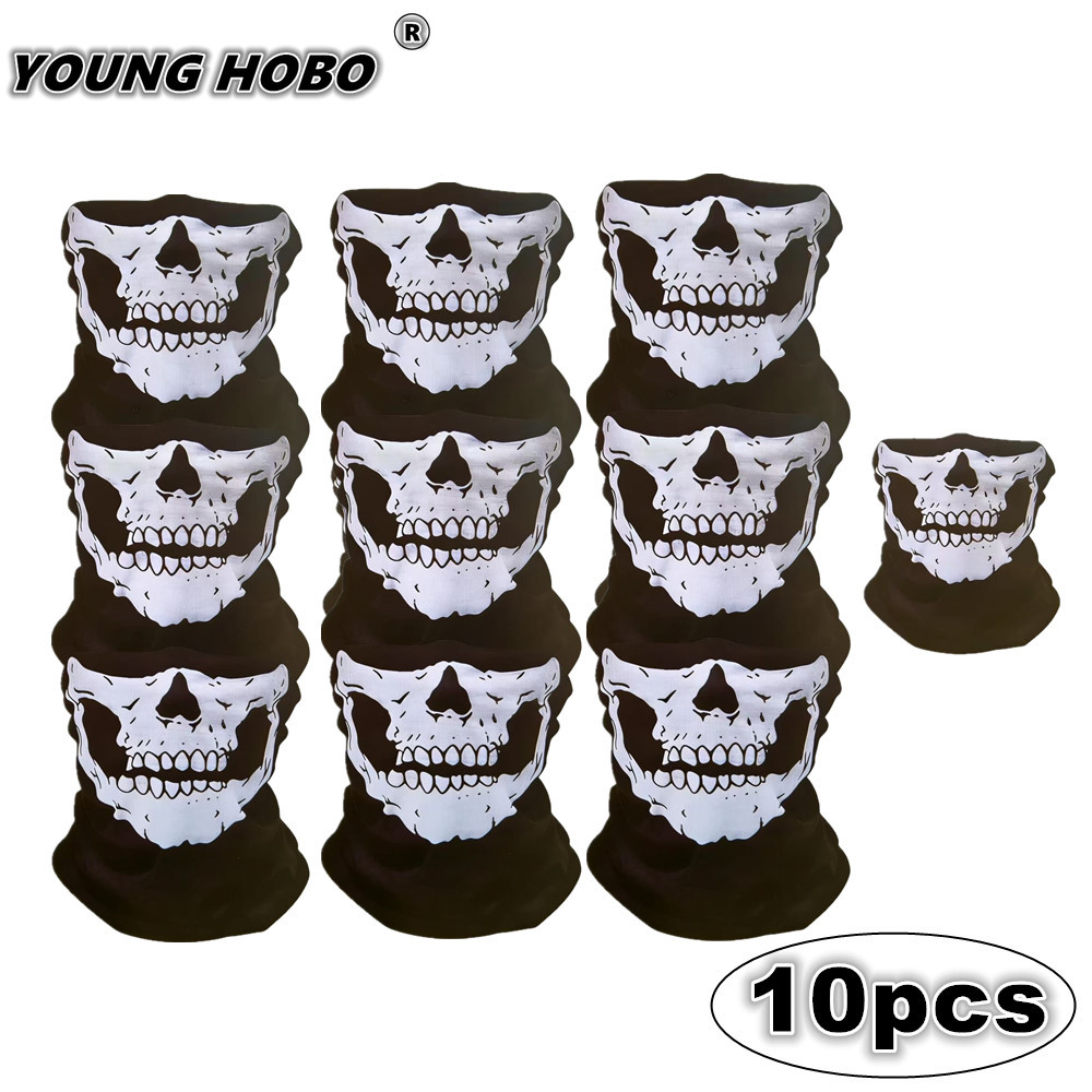 10pcs Skull Seamless Windproof - огляд і ціна Cycling Loop