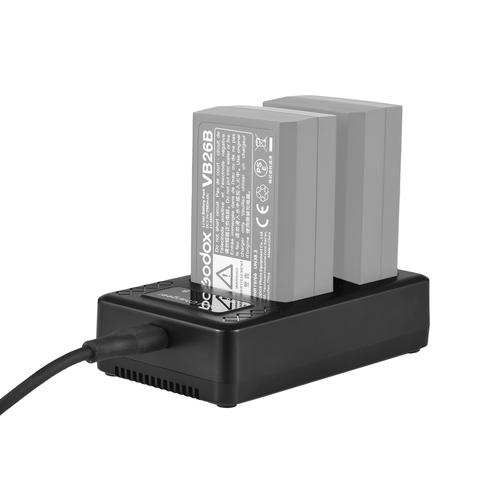 Portable 2-slot Battery Charge - огляд і ціна Usb Charger Dynamo