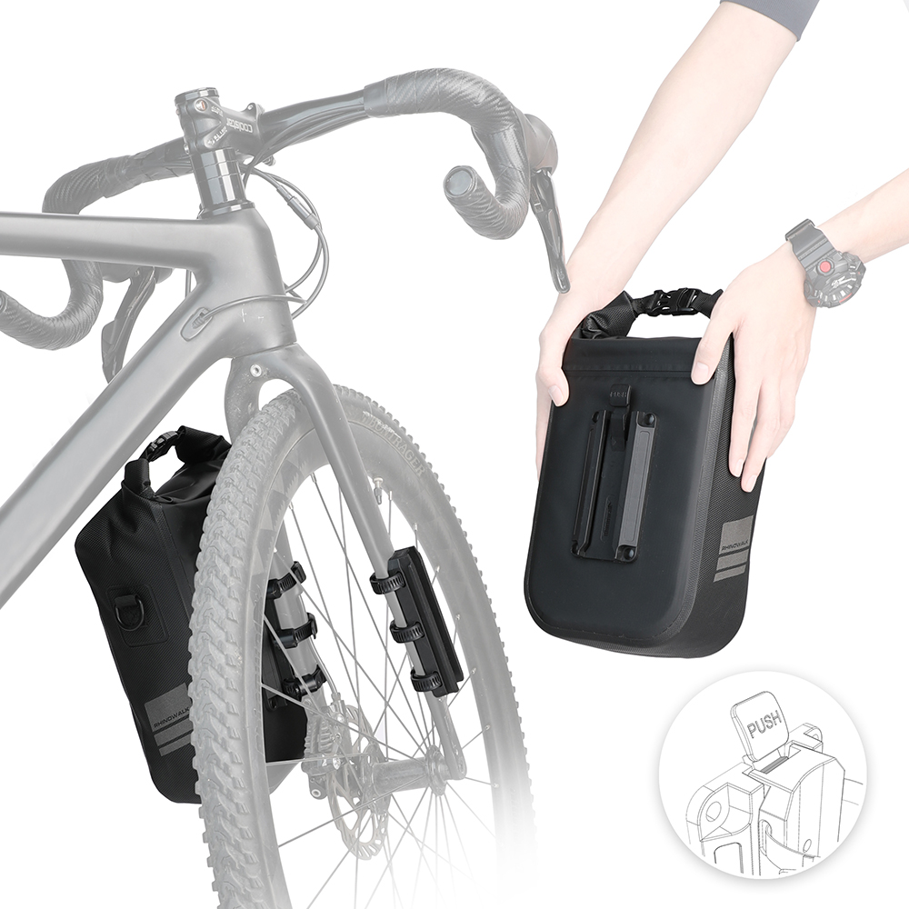 Rhinowalk 2 PCS Bike Quick Rel - огляд і ціна Cycling Commuter Backpack Waterproof