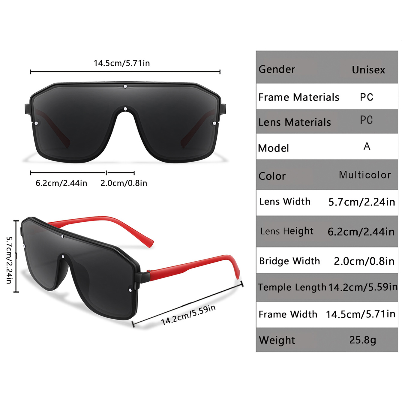 New Brand Square Big Frame Sun - огляд і ціна Cycling Zones