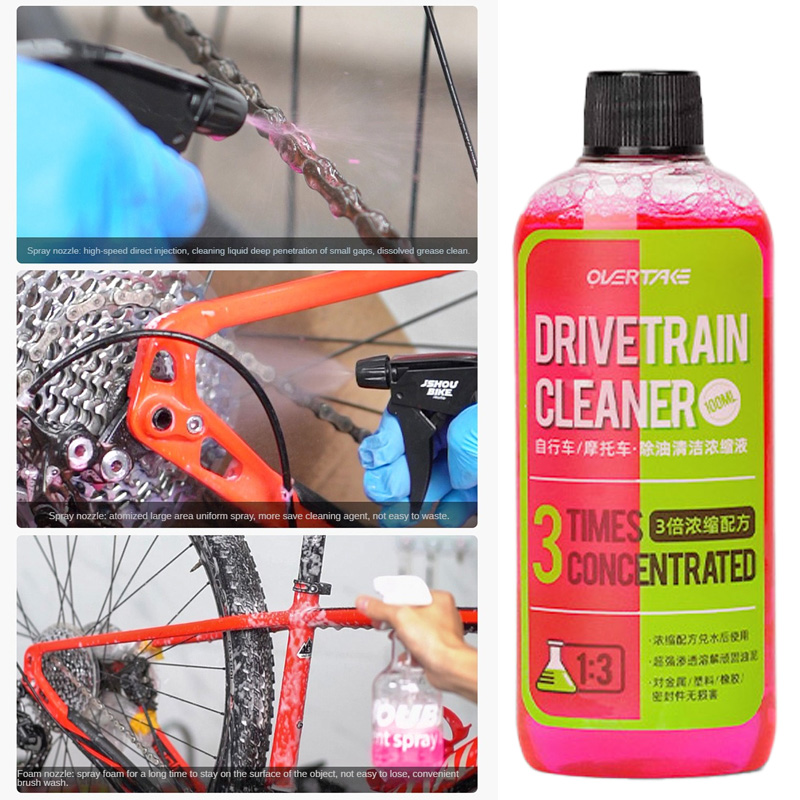 100ml Bike Drivetrain Cleaner  - огляд і ціна Grease Waterproof Bike