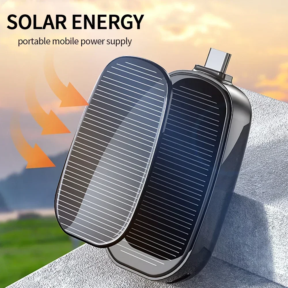 1200mAh Solar Mini Power Bank  - огляд і ціна Usb Charger Dynamo