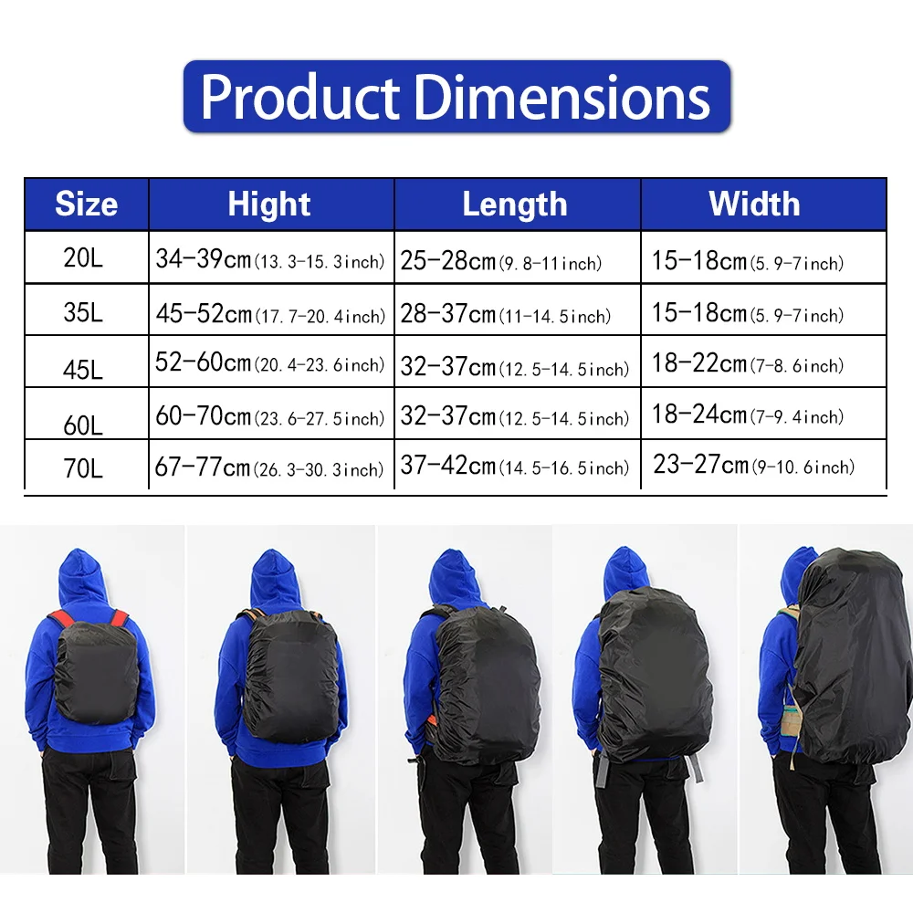 Waterproof Backpack Rain Cover - огляд і ціна Cycling Commuter Backpack Waterproof