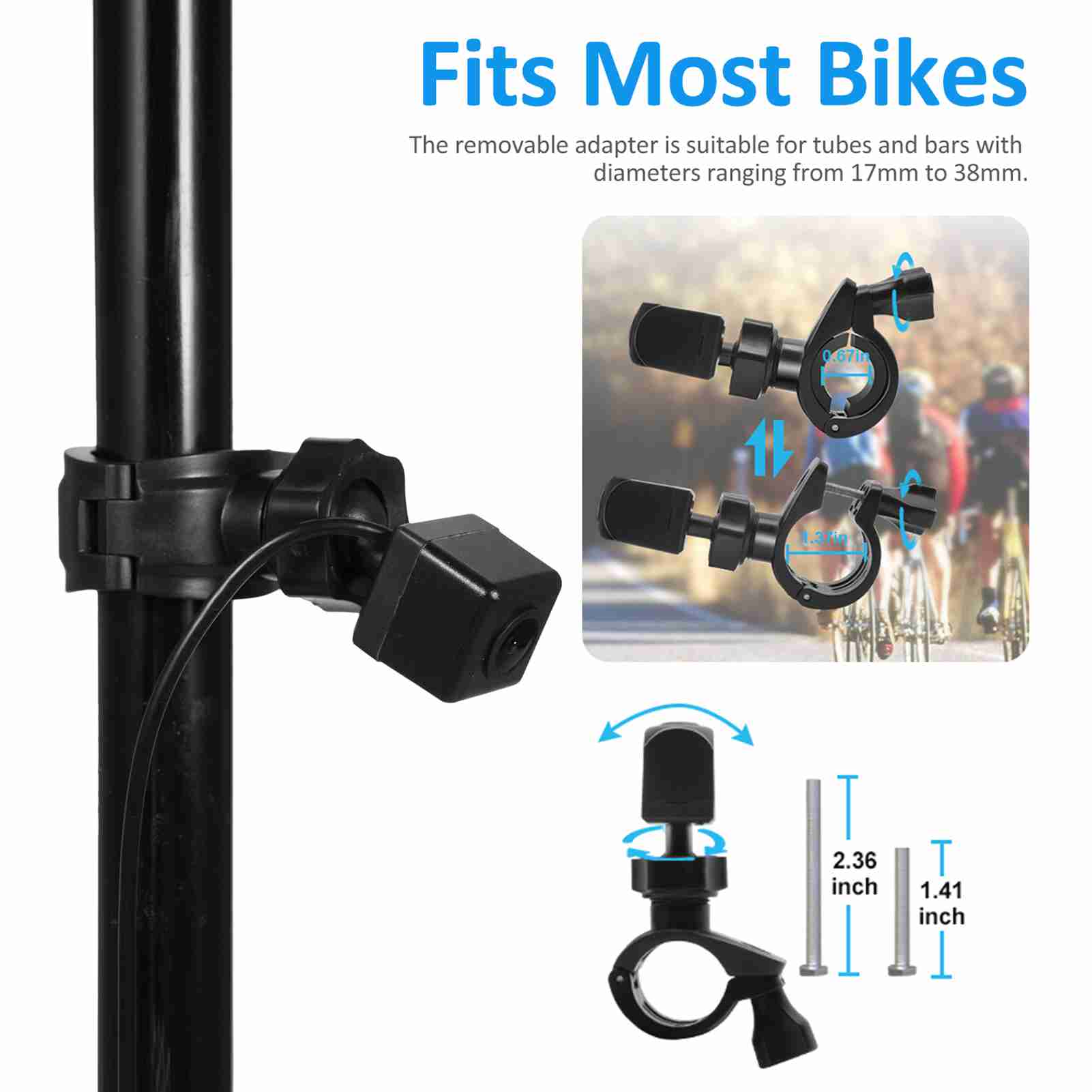 Bike Rear View Camera 1080P 4. - огляд і ціна Cycling Zones