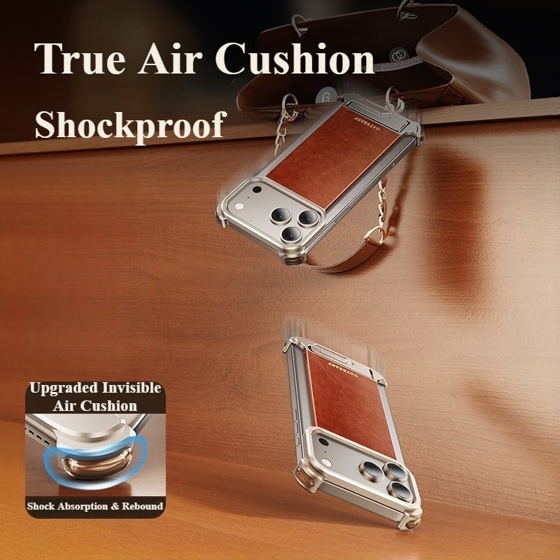 Oatsbasf Leather for iPhone 17 - огляд і ціна Kickstand Adjustable