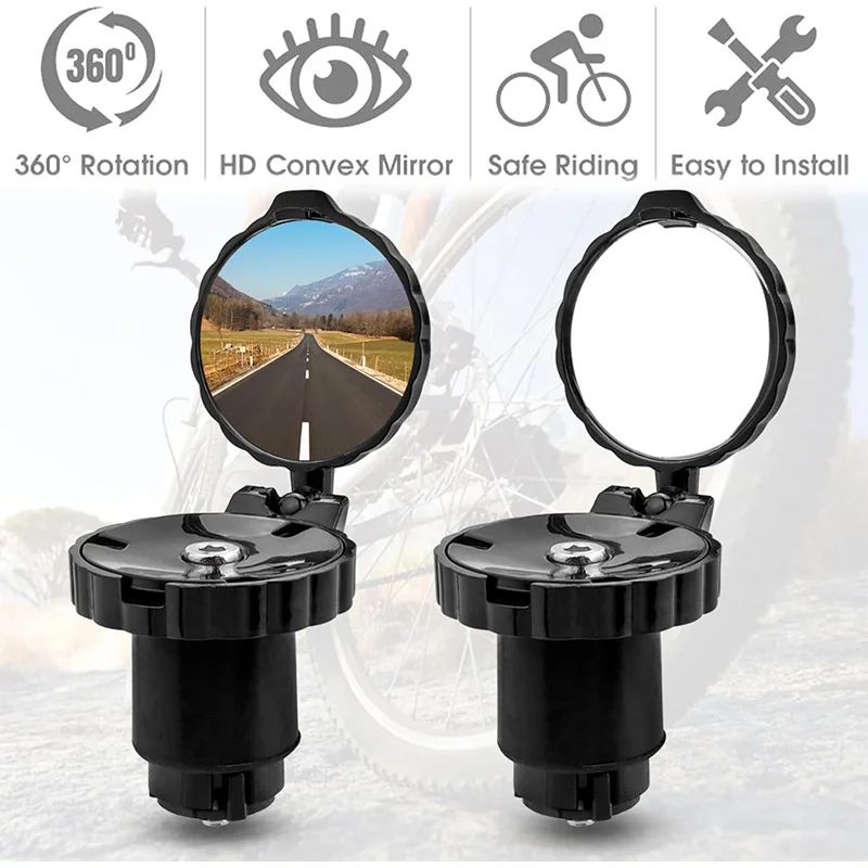 Bicycle Handlebar Convex Mirro - огляд і ціна Mirror Handlebar Convex