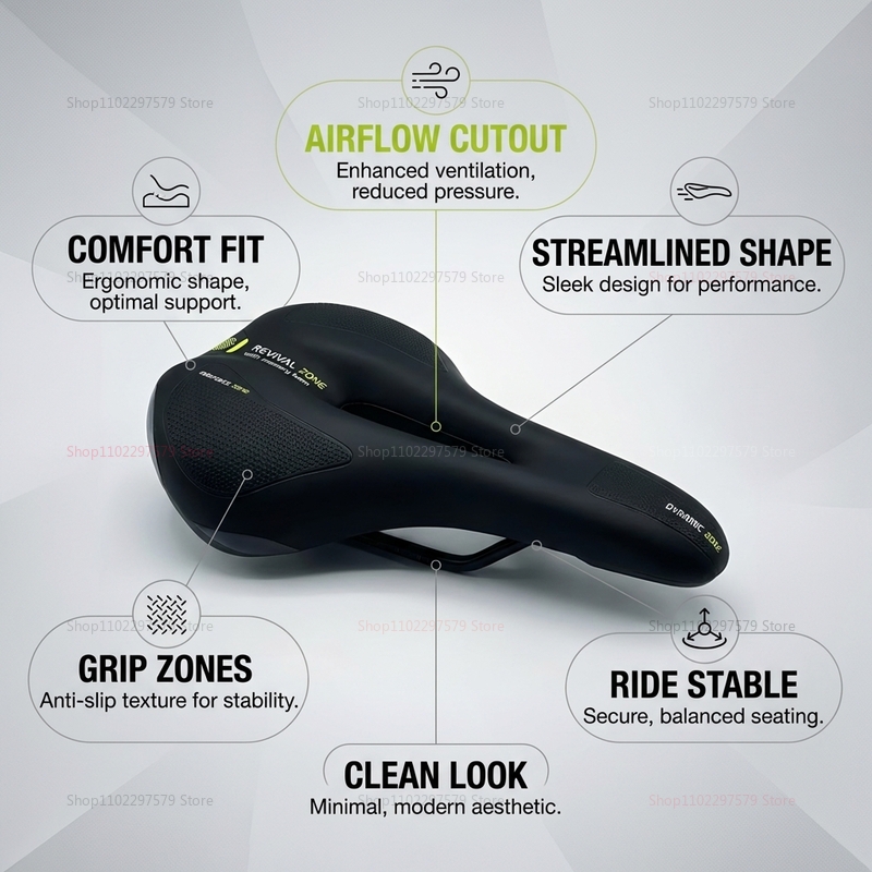 2026General Bicycle Seat Pad.  - огляд і ціна Commuting On Mountain Bike