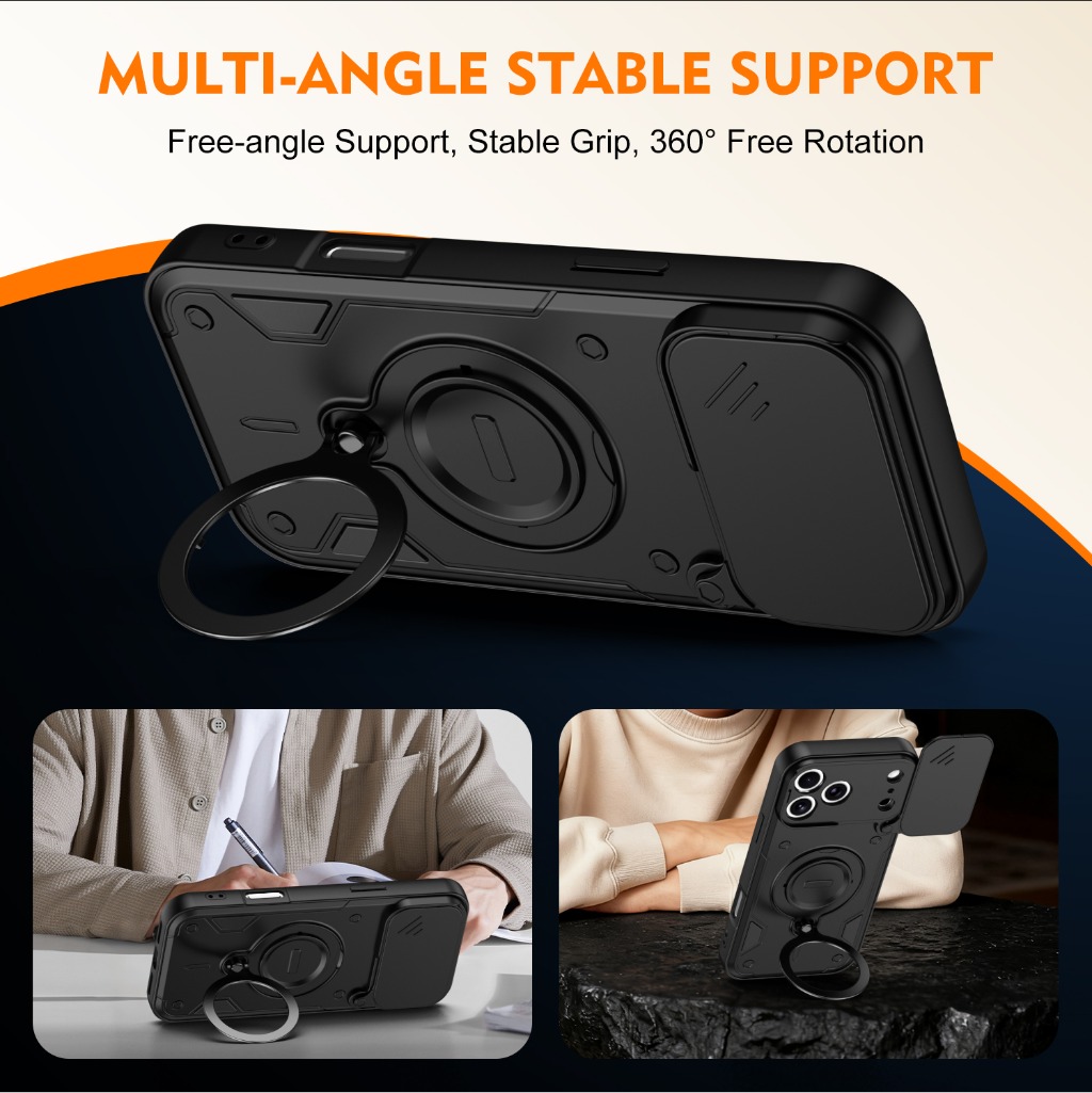 Armor Shockproof Phone Case w/ - огляд і ціна Kickstand Adjustable