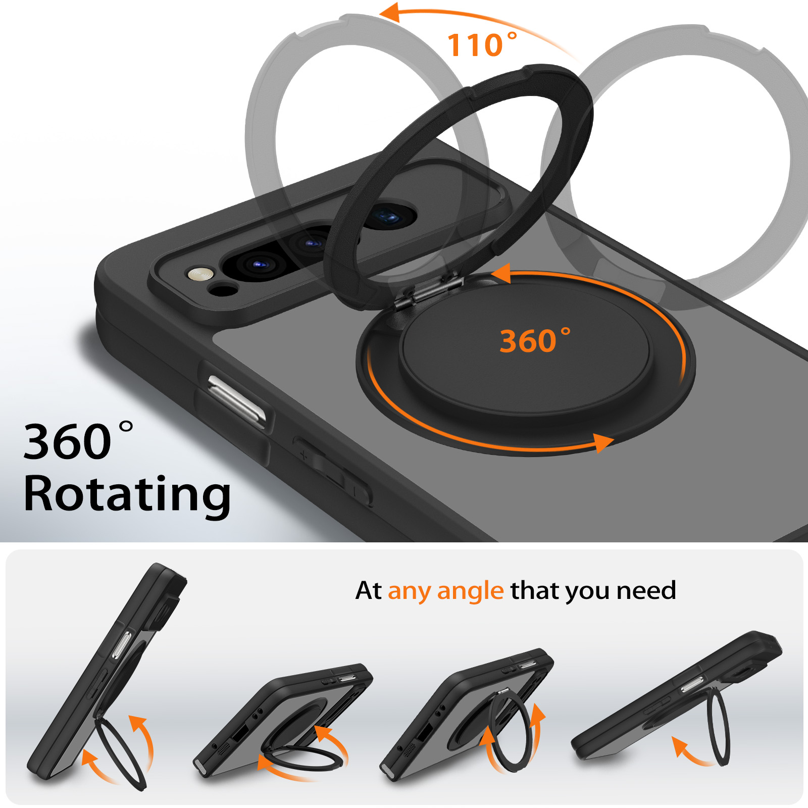 For Google Pixel Fold Case Mag - огляд і ціна Kickstand Adjustable