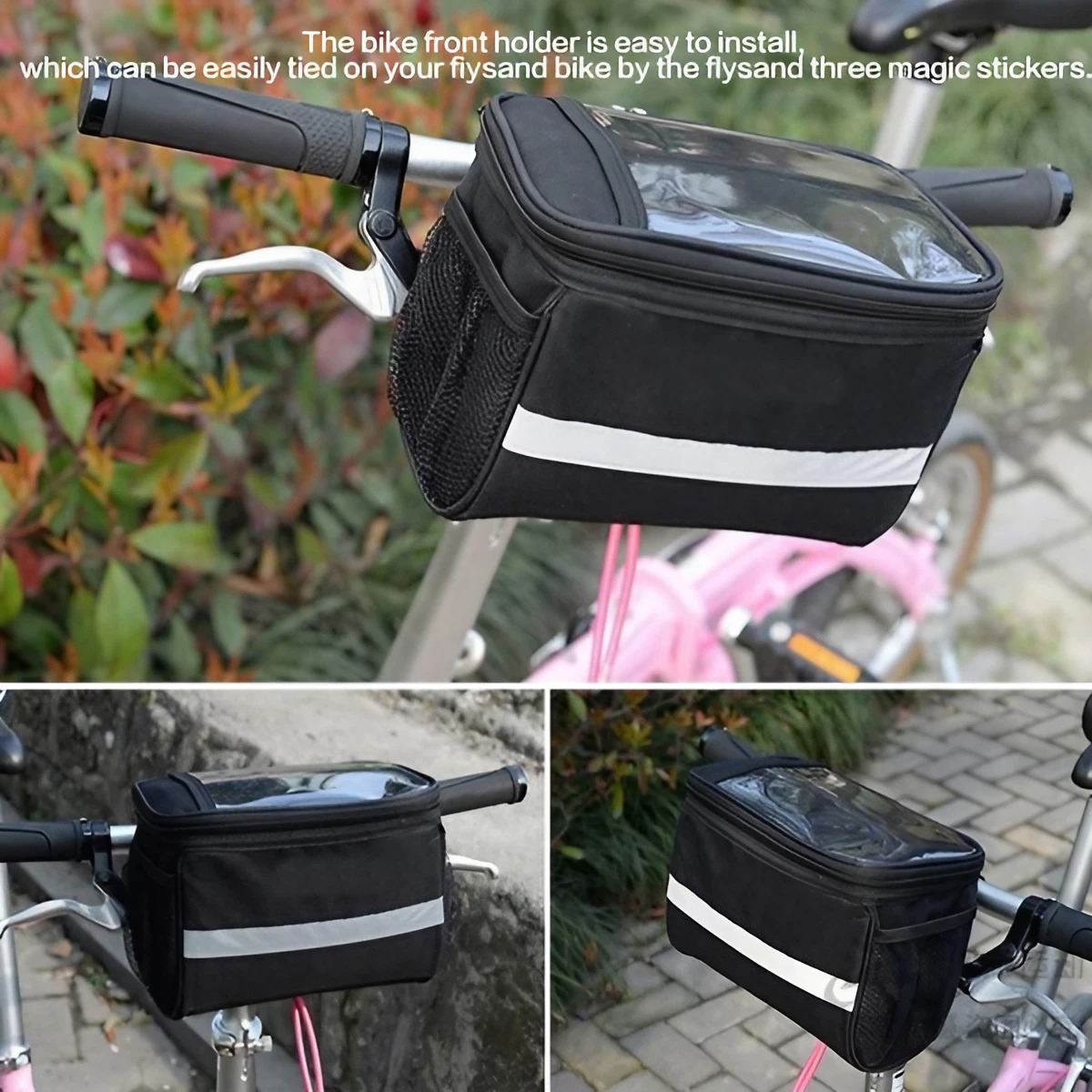 Waterproof Cycling Front Bag L - огляд і ціна Cycling Commuter Backpack Waterproof