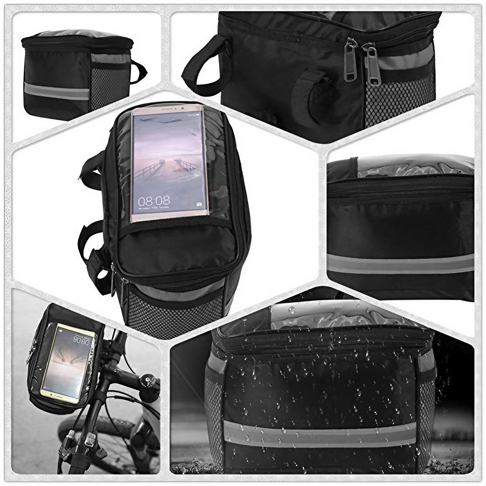 Waterproof Cycling Front Bag L - огляд і ціна Cycling Commuter Backpack Waterproof