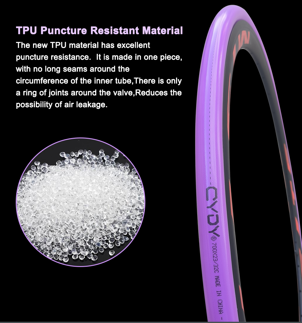 46g CYDY TPU Gravel Bicycle In - огляд і ціна Inner Tube 700C