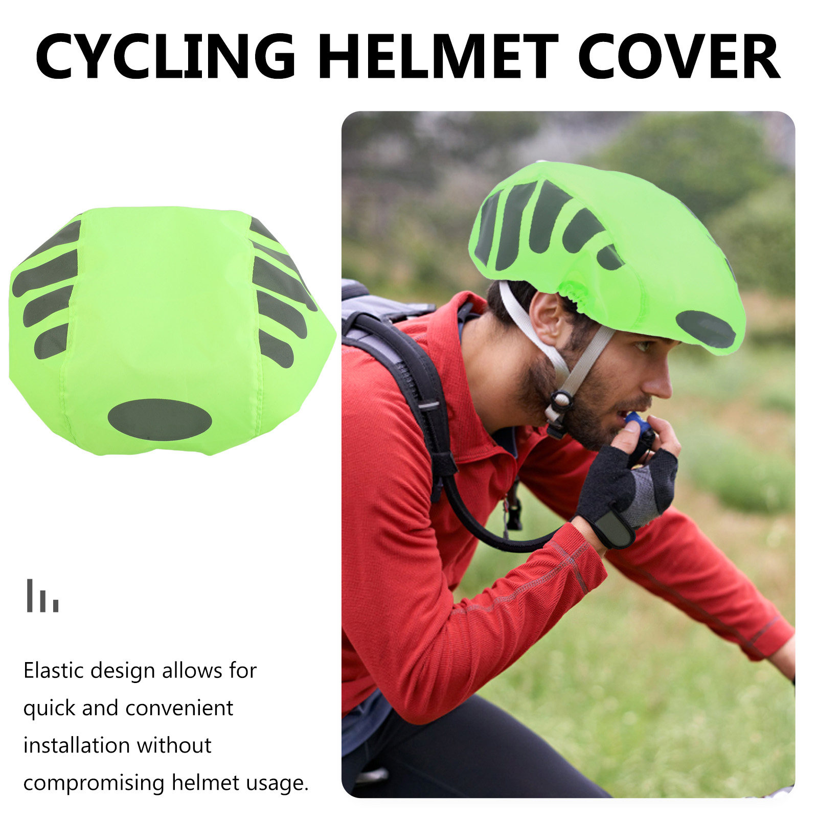 Cycling Rain Cover Waterproof  - огляд і ціна Cycling Commute Rain