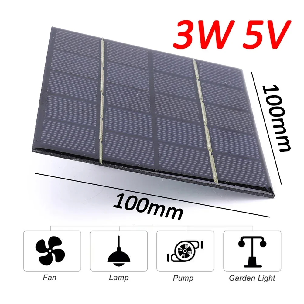 Solar Panel 3W 5V Solar Board  - огляд і ціна Usb Charger Dynamo