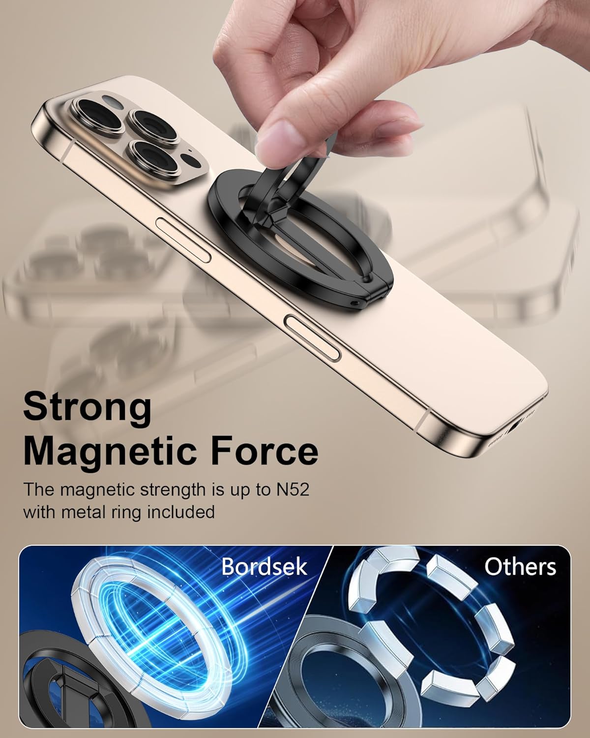 Phone Grip Holder Stand Dual-S - огляд і ціна Kickstand Adjustable
